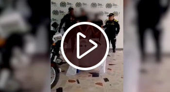 Capturados en flagrancia dos hombres por hurtar una motocicleta en Kennedy