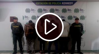 ¡En flagrancia! Policía capturó a 4 personas por lesiones personales y hurto 