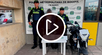  Hombre capturado por hurtar celular y huir en una moto