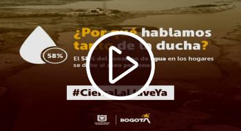 Cierra La Llave Ya: Entre todos podemos ahorrar agua en Bogotá