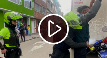 Video: Dos personas individualizadas por intento de hurto al sur de Bogotá