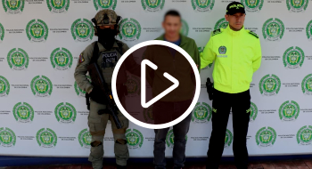 Video: Cayó ‘El Flaco’, presunto narcotraficante y homicida de policía en Bogotá