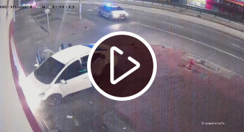 Video: Tras persecución fueron capturadas cuatro personas en carro hurtado