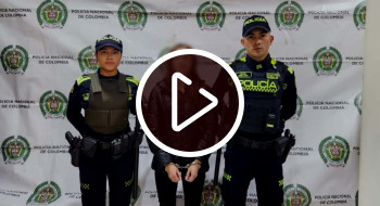 Video: Capturada mujer en Bogotá vinculada al homicidio de su expareja 