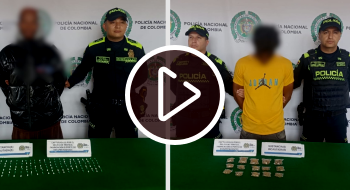 Video: Capturan a hombre en Bogotá que ocultaba drogas en sus prótesis Video: Capturan a hombre en Bogotá que ocultaba drogas en sus prótesis