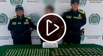 Video: Vendedora de limones capturada por traficar con drogas en Bogotá