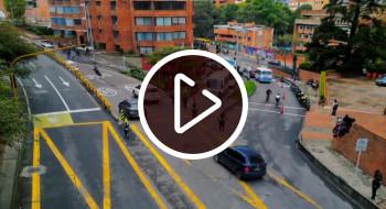 Video: Distrito monitorea condiciones de movilidad vía a La Calera - Bogotá 