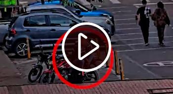 Cámaras de video permitieron capturar a falso domiciliario que vendía drogas 