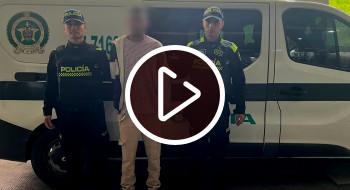 Video: Capturado en Bogotá alias ‘Heider’, vinculado al ‘Clan del Golfo’