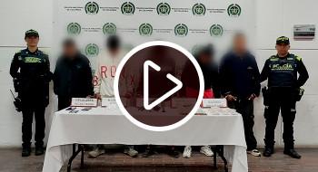 Capturados expendedores de estupefacientes al sur de Bogotá: Usaban a menores 