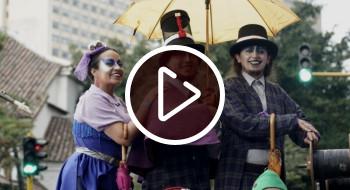 Fotos del Desfile navideño de Comparsas 2025 en Bogotá