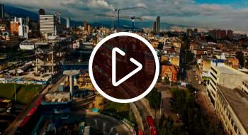 Foto de un frente de obra del Metro