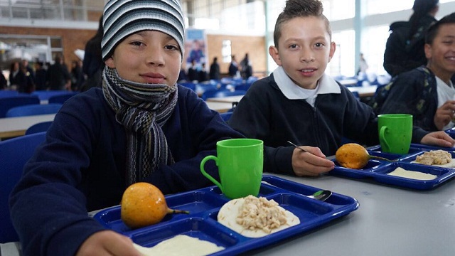 Apertura comedor escolar en Ciuda Bolívar - Foto: Prensa Secretaría de Educación