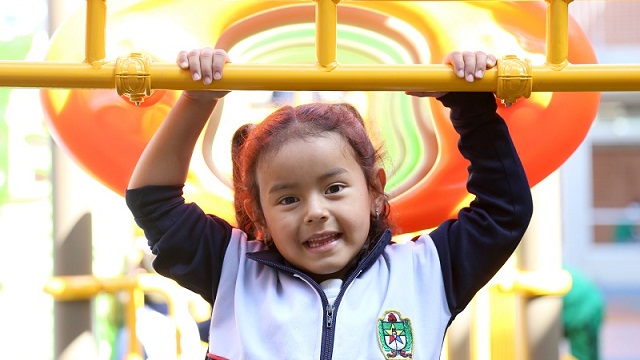 Parques infantiles en colegios de la ciudad - Foto: Comunicaciones Secretaría de Educación