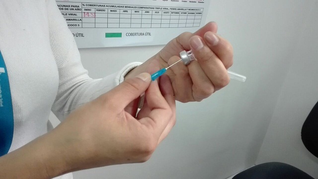 Vacunación contra la tosferina - Foto: Prensa Secretaría de Salud