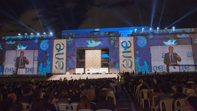alcalde Peñalosa dio apertura a One Young World 2017 - Foto: Alcaldìa Mayor de Bogotà/Andés Sandoval